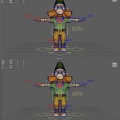 Character Rigging. Animation, 3D Animation, and Rigging project by Michael Wael - 08.25.2025