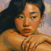 [New Post #31] Portrait AI and Concept with AI • Daily Portrait Illustrations • Best Portrait Projects on Domestika + Bonus 200+ Free Procreate Brushes • #portraits #portraitpaintings #procreatebrushes #freebrushes • Art Visions by Rod Lovell (2025). Projekt z dziedziny Trad, c, jna ilustracja, Ilustracja c, frowa,  R, sunek, Projektowanie graficzne, Malowanie akwarelą, R, sunek c, frow, R, sunek ołówkiem, Portret, Grafika wektorowa, R, sunek realist, czn, R, sunek anatomiczn, Sztuczna Inteligencja, Tworzenie Treści z AI, ChatGPT,  Malarstwo, Malarstwo c, frowe, Malarstwo olejowe, Malarstwo akr i lowe użytkownika Rod Lovell - 25.08.2025