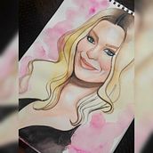 Retratos en Acuarela Ein Projekt aus dem Bereich Bildende Künste, Porträtzeichnung, Malerei und Aquarellmalerei von Liliana Alejandra Martinez Gonzalez - 26.08.2025