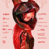 Ilustración Rosalía . % bogdan_radulescu tarafından hazırlanan Dijital İllüstras, on, Ve Çizim projesi - 08.27.2025