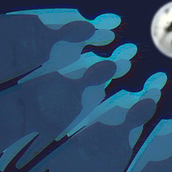 Indigo Night hat mich gefangen genommen Ein Projekt aus dem Bereich Digitale Illustration, Zeichnung und Grafikdesign von Kaynak Serkan - 28.08.2025