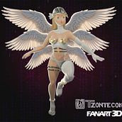 Angewomon FanArt. 3D Modeling project by Eleazar Tzontecomani - 08.29.2025