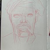 Portrait Sketchbooking Project . % Varshini KC tarafından hazırlanan Sanatsal Çizim, Çizim, Portre Çizimi, Eskiz defteri, Ve Eskiz çizimi projesi - 08.29.2025