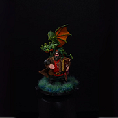 Keeper of Magical Creatures in Miniature Ein Projekt aus dem Bereich H, werk, Dekoratives Malen, Bildende Künste und Skulptur von roxas0013 - 30.08.2025