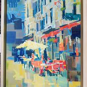 Café Scene Exercise . % Muktesh Tyagi tarafından hazırlanan Tablo projesi - 08.30.2025
