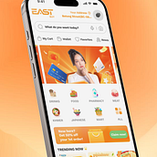 Food Delivery. App Design, Mobile Design, UX / UI, and Digital Product Design project by Sovannaroth Ry - 09.01.2025