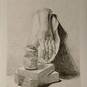 Practicing Light and Shadow. Desenho, Desenho a lápis, Desenho artístico, e Desenho realista projeto de Adea Tresa - 01.09.2025