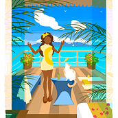 Dessin numérique narratif et coloré sur Clip Studio Paint. Digital Illustration, Digital Painting, and Traditional illustration project by Angie M - 09.01.2025