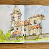 USK. Watercolor Painting project by Pepa Pen pen - 09.02.2025