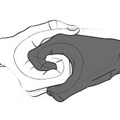 Hands talking. Sketching, Drawing, Digital Illustration, Digital Drawing, and Textile Design project by Eli Chakarova - 09.02.2025