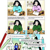 Tentando aqui! e ai?. Un progetto di Illustrazione digitale di Jessica Correia - 03.09.2025