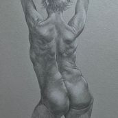 Dynamic Figure Drawing by Onnie Oliva. Fine Arts, Sketching, Drawing, Pencil Drawing, and Realistic Drawing project by onnie_oliva - 09.06.2025