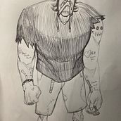Final character design . Projekt z dziedziny Projektowanie postaci,  R, sunek, R, sunek anatomiczn i Sketching użytkownika josueoteropedraza - 09.09.2025