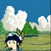 Diseño en pixel art . Character Design, Video Games, Pixel Art, and Game Design project by omarye94 - 09.09.2025