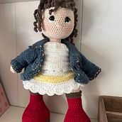 Romantic doll. Amigurumi, Arts, Crafts, Crochet, Fiber Arts, Textile Design, To, and Design project by scote64 - 09.12.2025