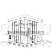 PROYECTO REVIT DOM. Un proyecto de 3D, Arquitectura, Arquitectura digital, Arquitectura interior, Modelado 3D y Visualización arquitectónica de José Alberto Rascón Carrillo - 13.09.2025