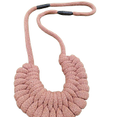 Handmade Statement Necklaces from 9mm & 3mm Rope. Un progetto di Artigianato, Design di gioielli, Macramè e Textile Design di Spyros Stremmenos - 13.09.2025