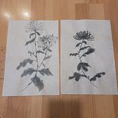 Práctica de Sumi-E. Un progetto di Disegno, Illustrazione tradizionale, Illustrazione con inchiostro, Belle arti e Pittura di Julieta Worley - 15.09.2025