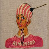 Amandel. Een project van  Olieverfschilderij y Borduurwerk van Sabrina Buccella Timi - 16.09.2025