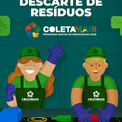 Guia para Descarte de Resíduos. Information Design, Infographics, and Communication project by jv_desto_1 - 09.17.2025