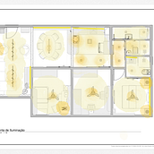 Projeto Luminotécnico. Arquitetura de interiores, e Design de iluminação projeto de Juliana Zampieri - 17.09.2025