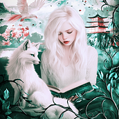 Lectura y mundo imaginario en collage digital. Un proyecto de Collage y Diseño gráfico de Christelle Richard - 17.09.2025