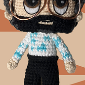 Proyecto Amigurimi mini Mi . Amigurumi, Seni, Kerajinan, Merenda, Seni Serat, Desain Tekstil, Dan Desain Mainan proyek oleh William Muñoz - 09.19.2025