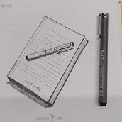 Dibujando en el trabajo. Un proyecto de Dibujo, Ilustración tradicional, Ilustración con tinta, Sketchbook y Bocetado de Juan Gonzalez - 19.09.2025