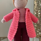 Creacion de muñeca, ropa y accesorios a crochet. Projekt z dziedziny Craft, Sz, dełkowanie, Projektowanie zabawek,  Tkactwo, Amigurumi, Wzornictwo tekst i liów użytkownika Paulina Sousa - 20.09.2025