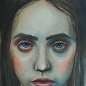 Retrato en acuarela . Artes plásticas, Desenho de retrato, Pintura, e Pintura em aquarela projeto de pau_rh - 21.09.2025