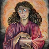 Pandora, keeper of hope. Un progetto di Illustrazione tradizionale, Pittura ad acquerello e Arte Terapia di Cecilia Panicali - 22.09.2025