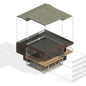 Diseño y modelado arquitectónico 3D con Revit - Casa DOM. Un proyecto de 3D, Arquitectura, Arquitectura digital, Arquitectura interior, Modelado 3D y Visualización arquitectónica de Arlette Almonte - 22.09.2025