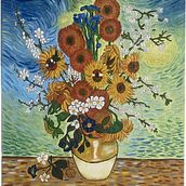 Van Gogh e i suoi fiori. Un progetto di Pittura, DIY e Creatività di anamolinet - 22.09.2025
