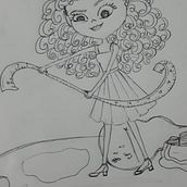 A ARTISTA. Un proyecto de Dibujo, Diseño de personajes e Ilustración tradicional de eduardaasslima3 - 23.09.2025