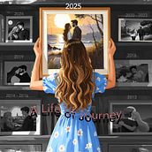 A Life of Journey. Digital Illustration, Stor, telling, Narrative, Communication, Creativit, and Writing project by Lorraine Pontes - 09.23.2025