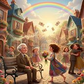 The Girl and the Banker  . Ilustrație digitală de Erika Ramos - 09.23.2025