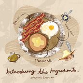 The American Breakfast. Drawing, Traditional illustration, Ink Illustration, Digital Illustration, Naturalistic Illustration, Vector Illustration, Infographics, Digital Painting, and Sketchbook project by Madeline Rodriguez - 09.24.2025