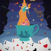 Bienvenido al país de las maravillas - Anson Seabra. Un proyecto de Ilustración digital de carol_tab3 - 24.09.2025
