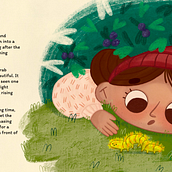 ✨ Children’s Book “Mia: Red Riding Hood” . % Yuliia Lysenko tarafından hazırlanan Karakter Tasarımı, Çocuk İllüstras, onu, Dijital İllüstras, Ve on projesi - 09.26.2025