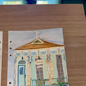 First gouache project . Criatividade, Desenho, Pintura guache, Ilustração tradicional, Sketchbook, Esboçado, e Pintura em aquarela projeto de andrea_384087 - 26.09.2025