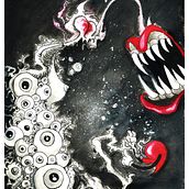 Underwater Love - A Visual Tribute. Traditional illustration, Drawing, Ink Illustration, Comic, Stor, and telling project by cedar666 - 09.28.2025