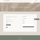 Diseño web para quiromasajista. Web Design project by Elena Sáez - 09.28.2025