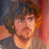 Retrato del curso. Een project van  Beeldende kunst,  Olieverfschilderij y Schilderij van matisel - 28.09.2025