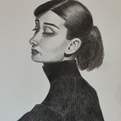 Retrato con @diego_catalan Ein Projekt aus dem Bereich Bildende Künste, Zeichnung, Bleistiftzeichnung, Traditionelle Illustration, Porträtzeichnung, Realistische Zeichnung, Artistische Zeichnung, Skizzenentwurf und Anatomische Zeichnung von migoji - 28.09.2025