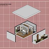 Mi proyecto del curso: Introducción a SketchUp para arquitectos y diseñadores de interiores. Een project van Architectuur, Architecturale visualisatie, Digitale architectuur, Interieurontwerp y Ruimtelijk ontwerp van Javiera Polo C. - 28.09.2025