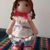 Mi muñeca Liliam . Un proyecto de Amigurumi de chechiluz1 - 29.09.2025