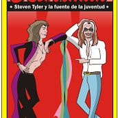 Steven Tyler i źródło młodości.. Projekt z dziedziny Ilustracja c, frowa, R i sunek ołówkiem użytkownika José Valverde - 29.09.2025