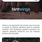 App Birdwing. Un progetto di UX / UI, Web design, Design per smartphone, Design digitale e Progettazione di applicazioni di victor_asprillavarela - 29.09.2025