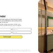 Simulador de Orçamento Online. Un projet de Conception numérique, Conception d'applications, UX / UI, Webdesign , et Conception de produits numériques de Cauê Bigo - 29.09.2025