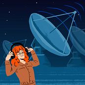 Astrobiology animated editorial illustrations . % Shiraz J tarafından hazırlanan 2D Animas, on, Animas, on, Dijital İllüstras, on, Dijital Bo, ama, Editor, al İllüstras, Ve on projesi - 09.29.2025